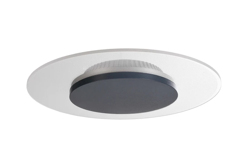 Deko-Light Zaniah 12W, Cover Basalt Grau 12W Weiß
