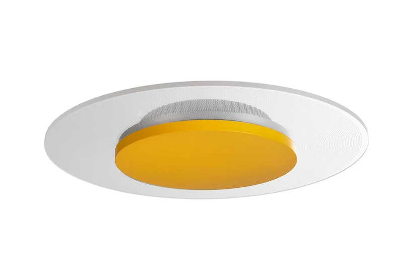 Deko-Light Zaniah 12W, Cover Safran Gelb 12W Weiß