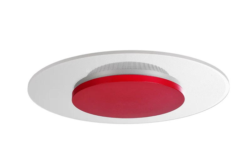 Deko-Light Zaniah 12W, Cover Rubin Rot 12W Weiß