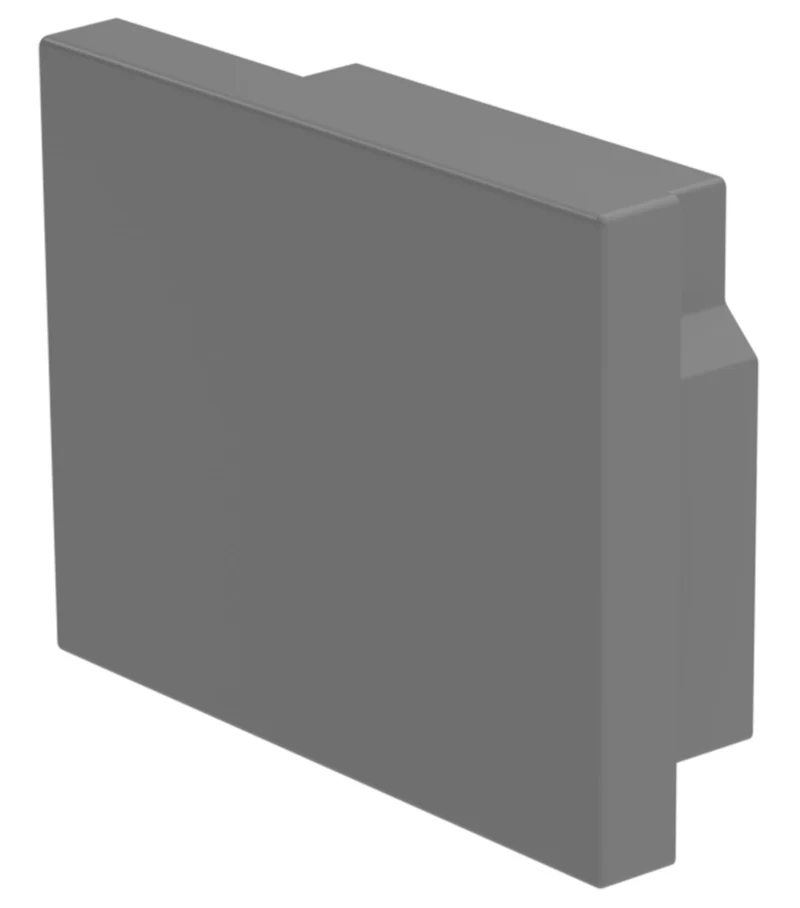 Deko-Light Endkappe P-EL-03-12 Set 2 Stk Grau