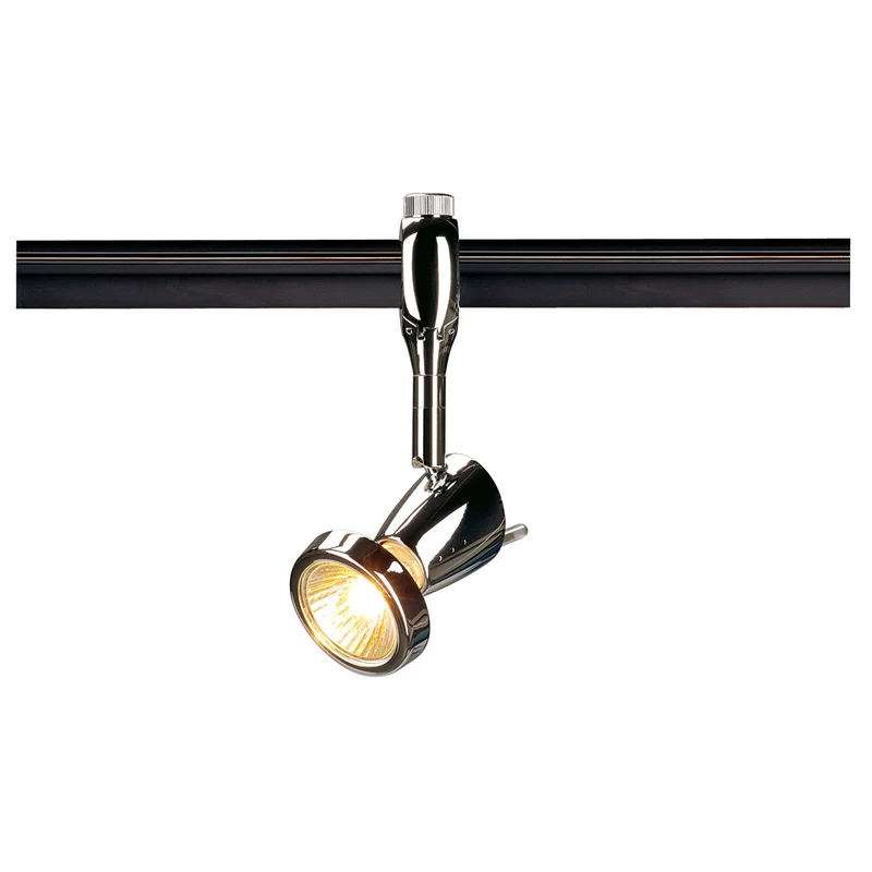 SLV SIENA Lampenkopf fürEASYTEC II, chrom, GU10, max.75W, inkl. Decoring