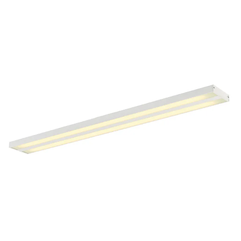 SLV KUNO CEILING Deckenleuchte,weiss, 2xT5 54W, inkl. PMMADiffusor