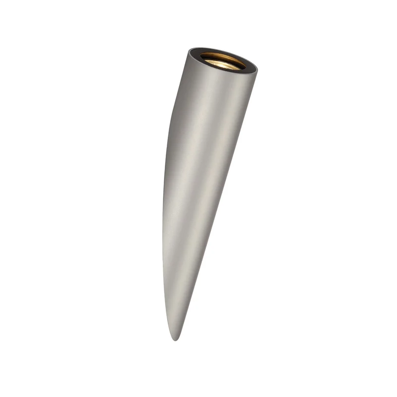 SLV ENOLA_B Wandleuchte Torch,silbergrau / schwarz, GU10,max. 50W