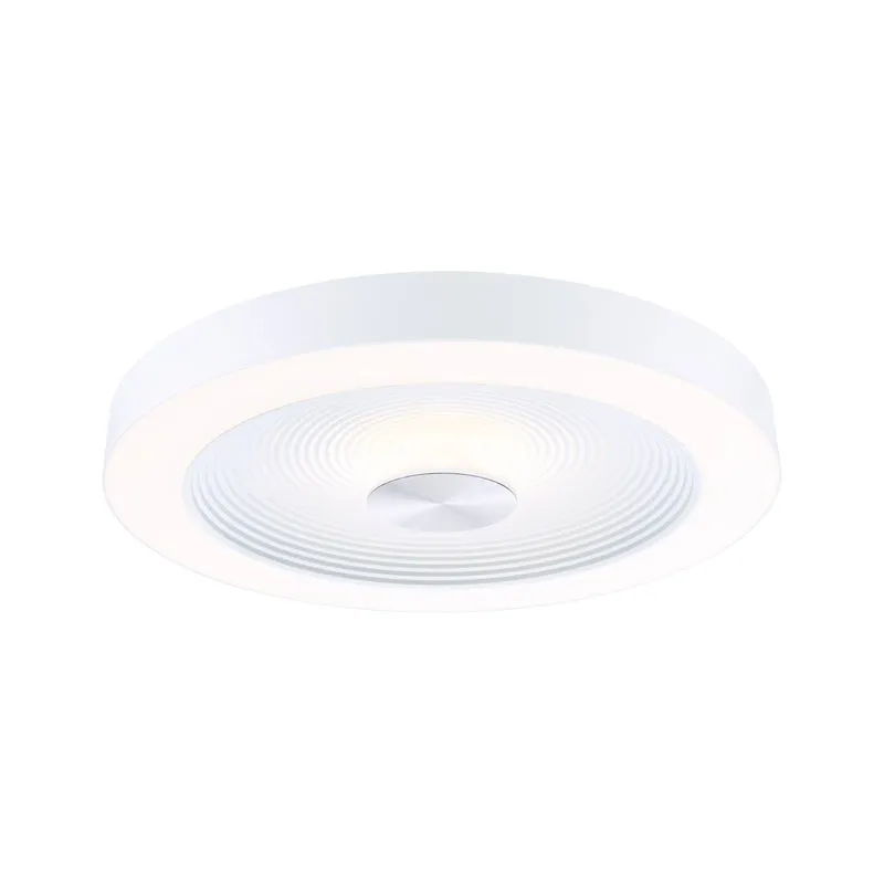Paulmann LED Deckenleuchte Volea IP44 3000K 500lm / 2400lm 230V 4W / 18,5W dimmbar Weiß#Silber