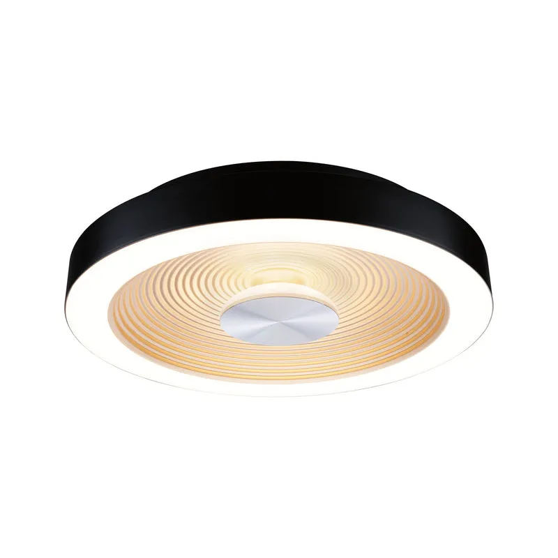 Paulmann LED Deckenleuchte Volea IP44 3000K 470lm / 1650lm 230V 3,5W / 13W dimmbar Schwarz#Gold