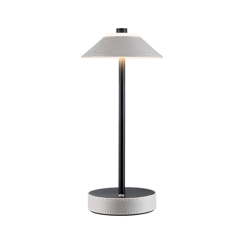 Paulmann Mobile Tischleuchte Pellini White Switch 300lm 2W Beige#Schwarz matt