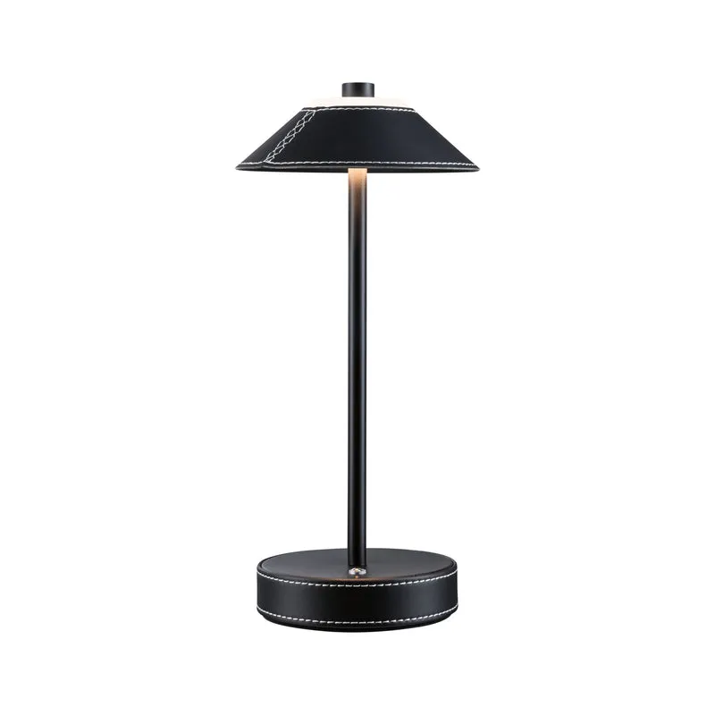 Paulmann Mobile Tischleuchte Pellini White Switch 300lm 2W Schwarz#Schwarz matt
