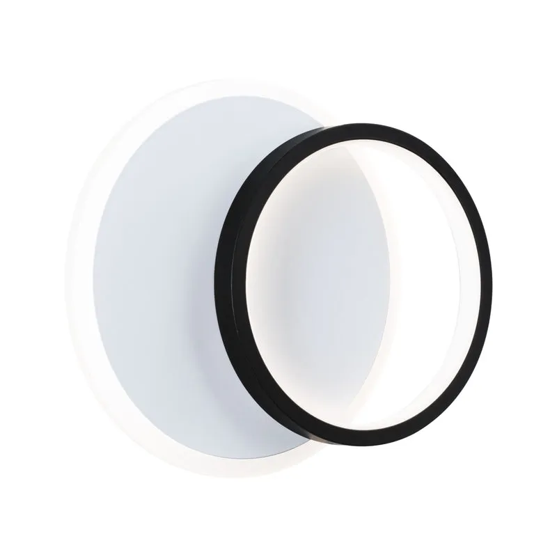 Paulmann LED Wandleuchte 2Form 4000K 860lm / 730lm 230V 7W / 5,5W Weiß#Schwarz