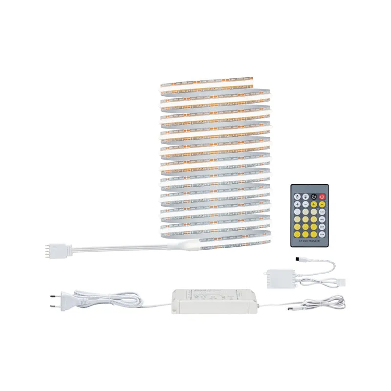Paulmann MaxLED 500 LED Strip Full-Line COB Basisset 3m 15W 600lm/m 640 LEDs/m Tunable White 36VA