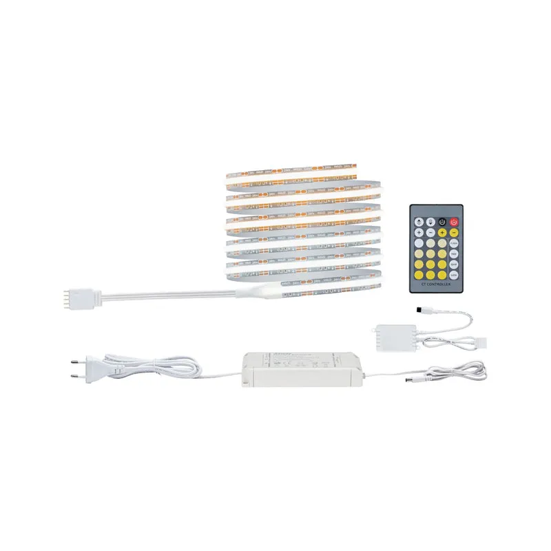 Paulmann MaxLED 500 LED Strip Full-Line COB Basisset 1,5m 10W 600lm/m 640 LEDs/m Tunable White 25VA