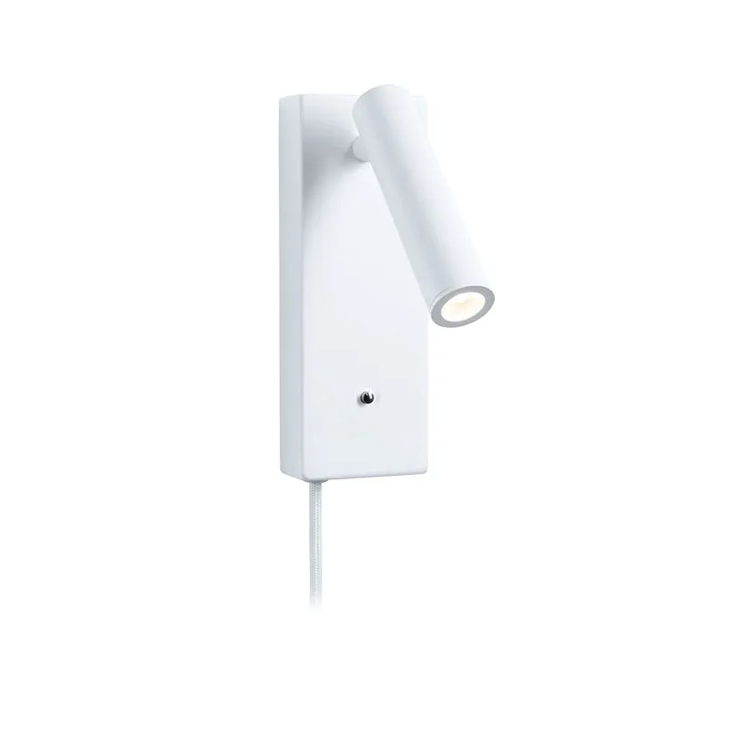 Paulmann LED Wandleuchte Hulda 3-Step-Dim 3000K 130lm 230V 2,5W dimmbar Weiß matt