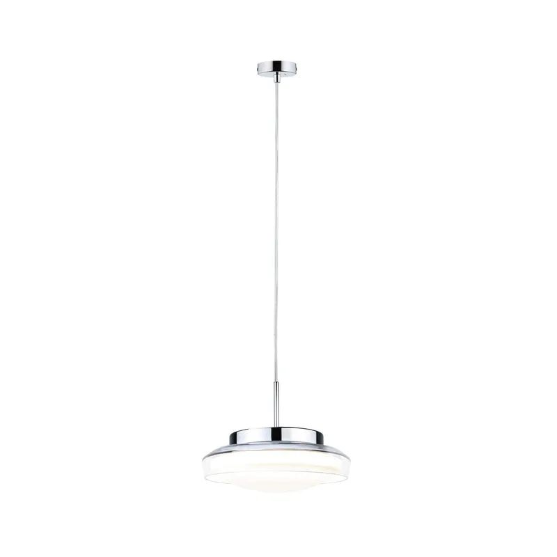 Paulmann Selection Bathroom LED Pendelleuchte Luena IP44 3000K 600lm 11,5W Glas#Chrom