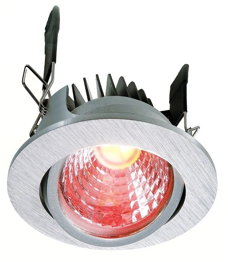 Deko-Light COB 68 RGBW 8,5W silberfarben gebürstet