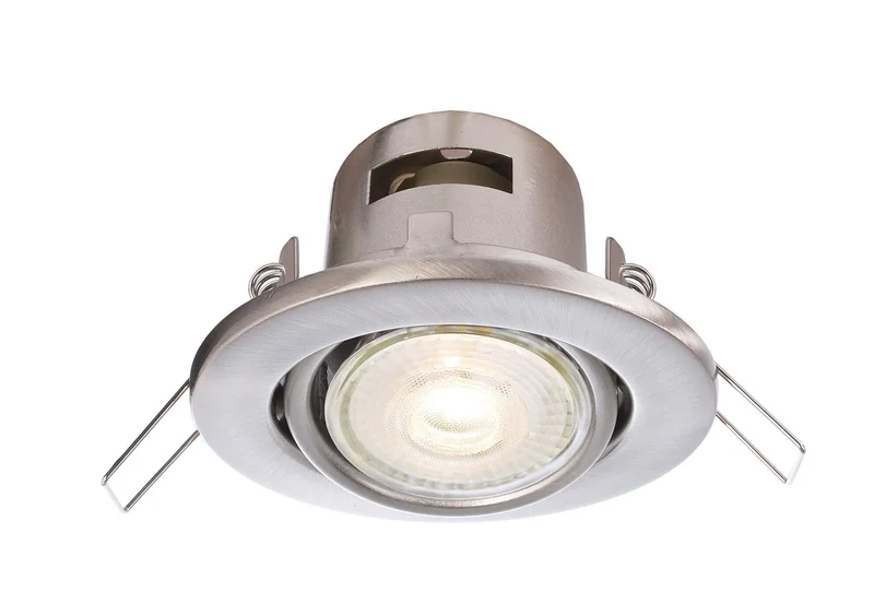 Deko-Light Deneb silberfarben gebürstet