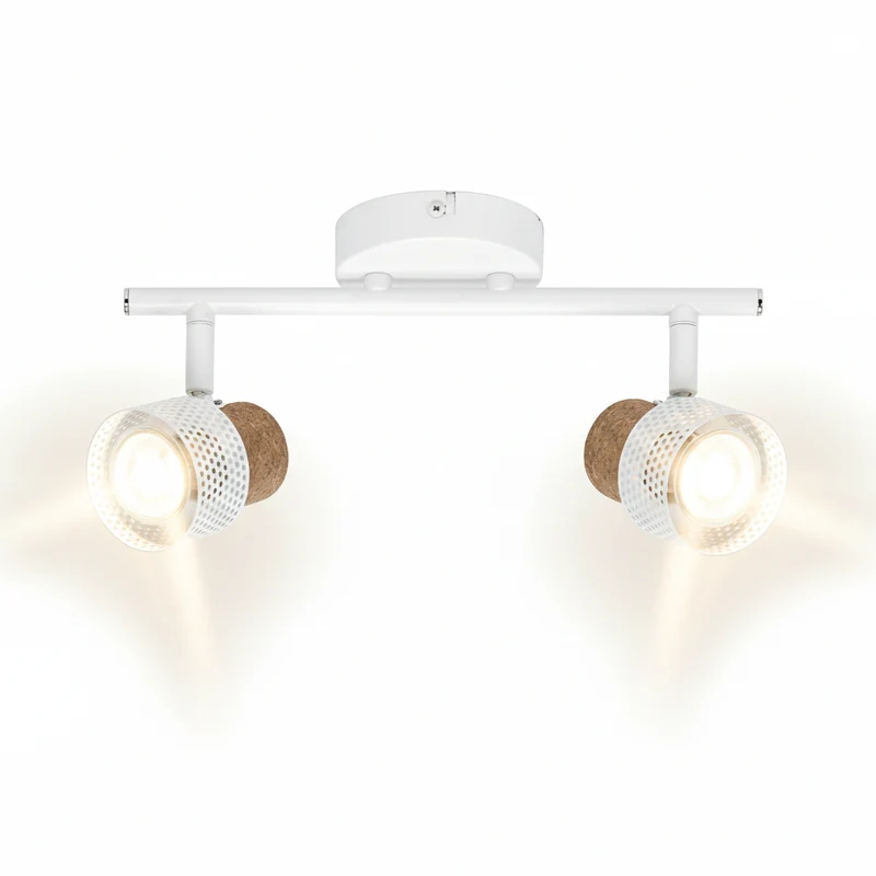 OSRAM DECOR SPOT CORK Deckenleuchte, 2 x 3,4W, 460lm, weiß
