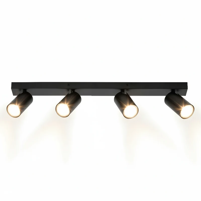 OSRAM LED SPOT OCTAGON Deckenleuchte 4 x 3,4W, GU10, 920lm, schwarz