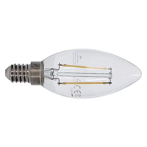 EGB Filament Kerzenlampe klar E14 2,5W 250lm 2700K