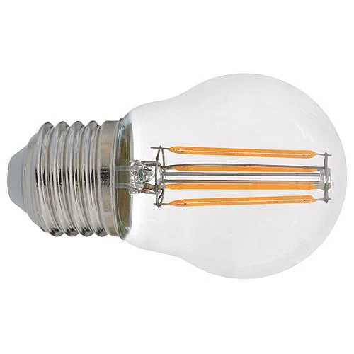EGB Filament Tropfenlampe klar E27 4W 490lm 2700K