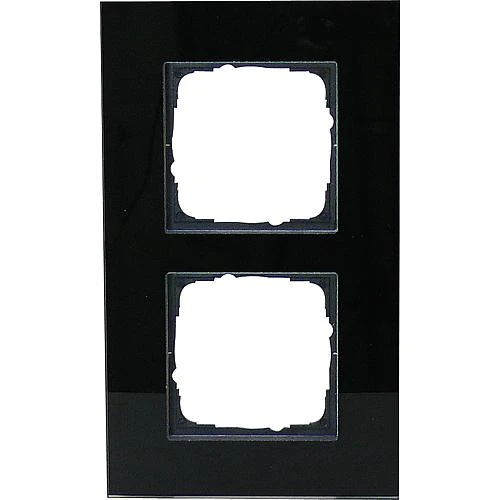 V55 Glasrahmen 2-fach schwarz