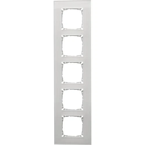 V55 Glasrahmen 5-fach reinweiß