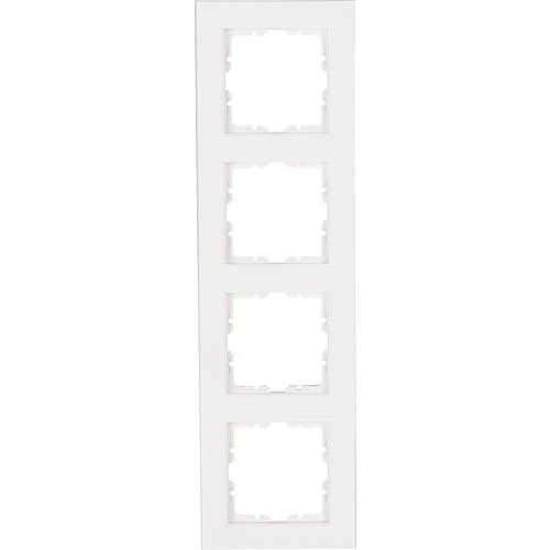 V55 Futon 4-fach Rahmen reinweiß