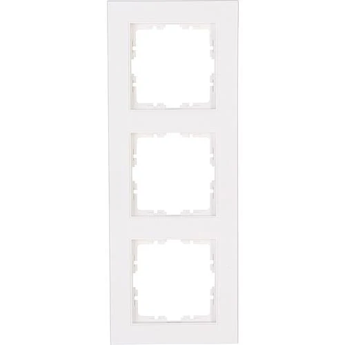 V55 Futon 3-fach Rahmen reinweiß