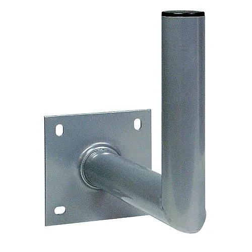 Alu - Wandhalter 35 x 25 cm grau