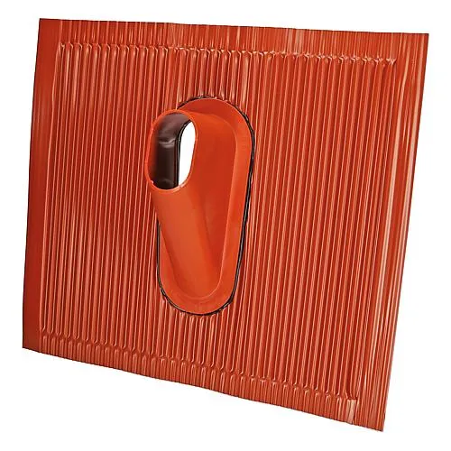 Alu Dachziegel 50x45cm, rot