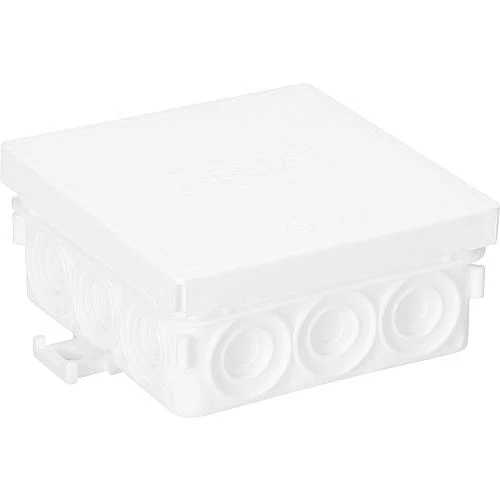 10x EGB AP-Verbindungsdose 85x85x37mm reinweiß