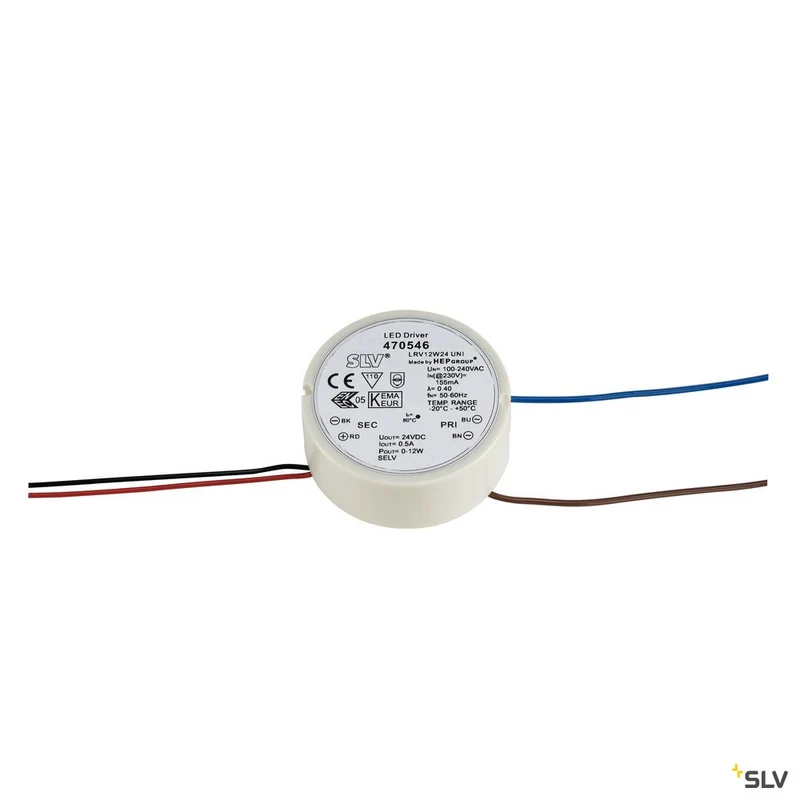 SLV LED NETZTEIL DOSENEINBAU 12W, 24V