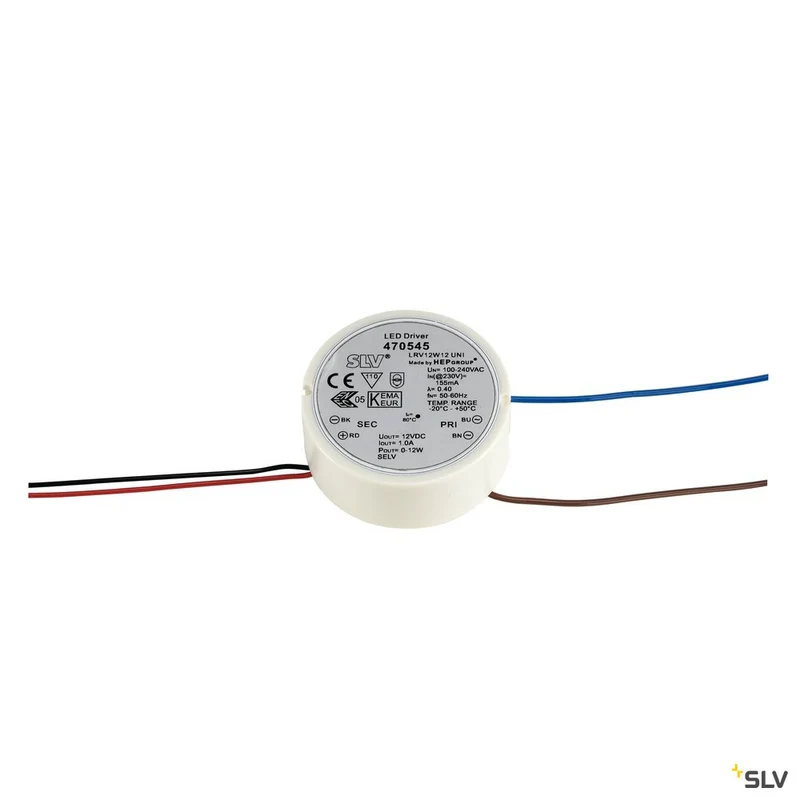 SLV LED NETZTEIL DOSENEINBAU 12W, 12V