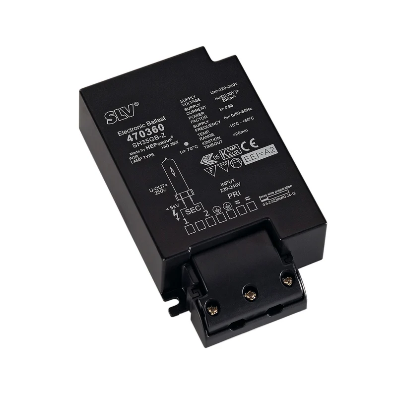 SLV Vorschaltgerät, EVG, Betriebsgerät EVG HID f. CDM 35W 230V inkl. ZE
