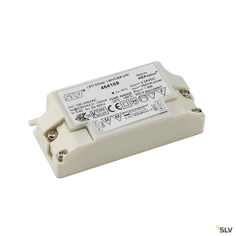 SLV LED TREIBER 9W, 350mA