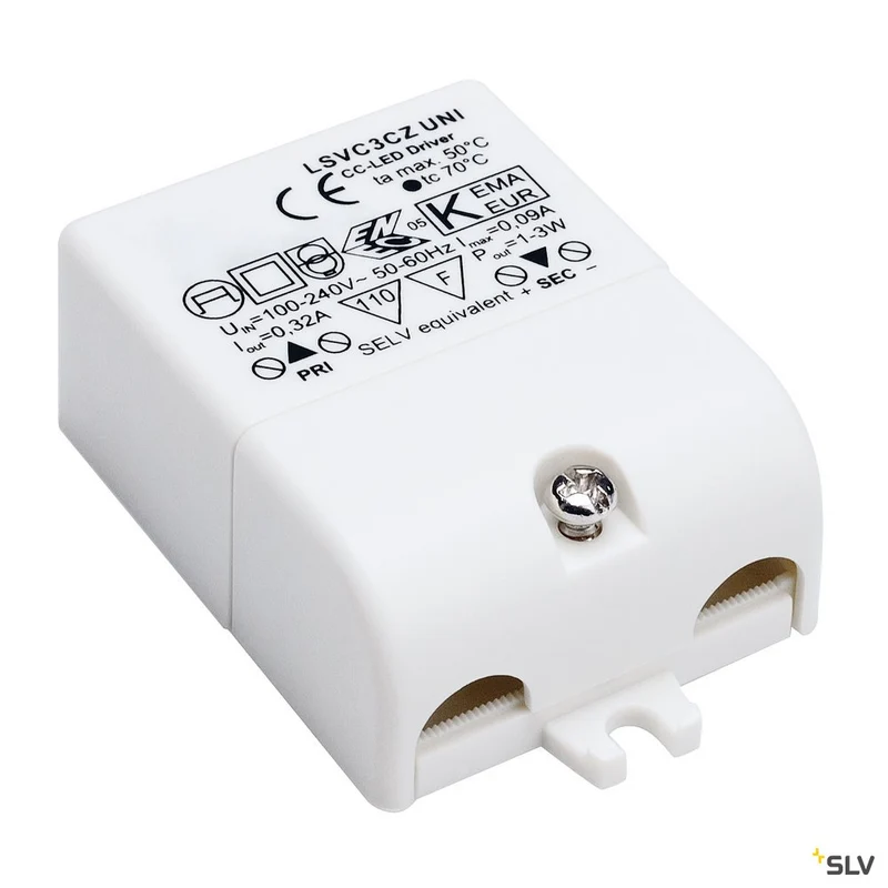 SLV LED TREIBER 3W, 350mA, inkl. Zugentlastung