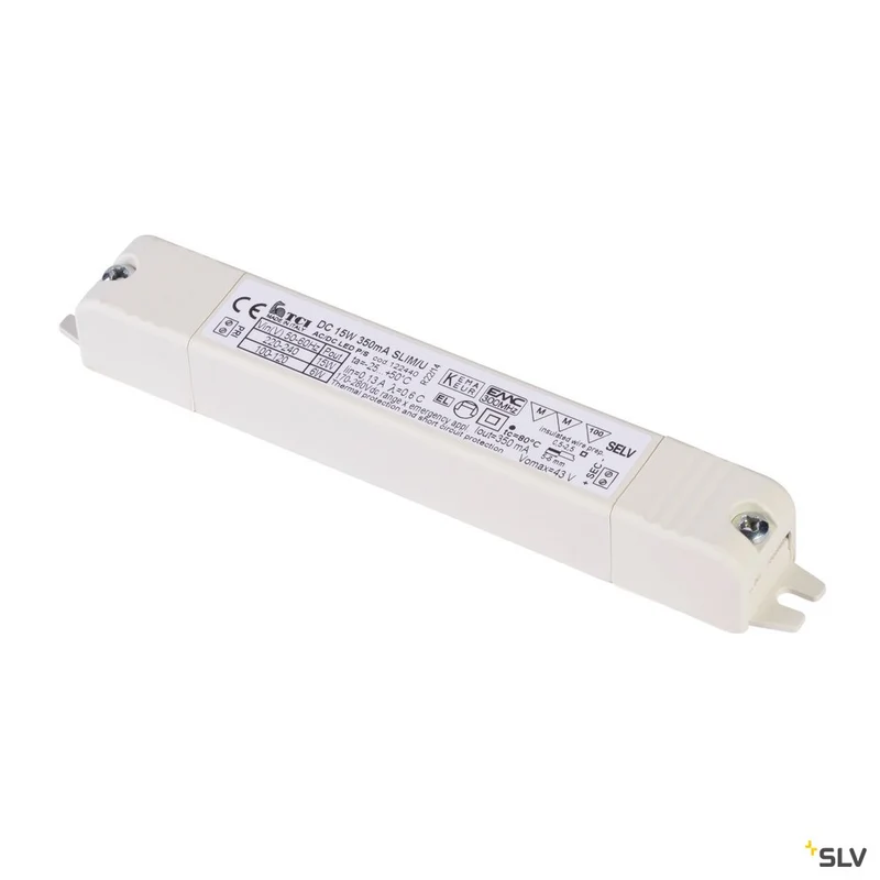 SLV TCI LED-Treiber, 15VA, 350mA, inkl. Zugentlastung