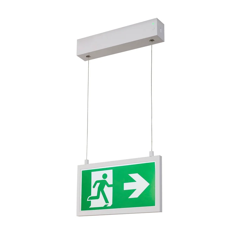 SLV P-LIGHT Emergency Series Exit sign SMALL pendant white