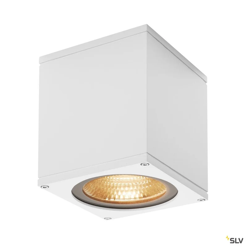 SLV BIG THEO CEILING, Outdoor Deckenleuchte, LED, 3000K, weiß