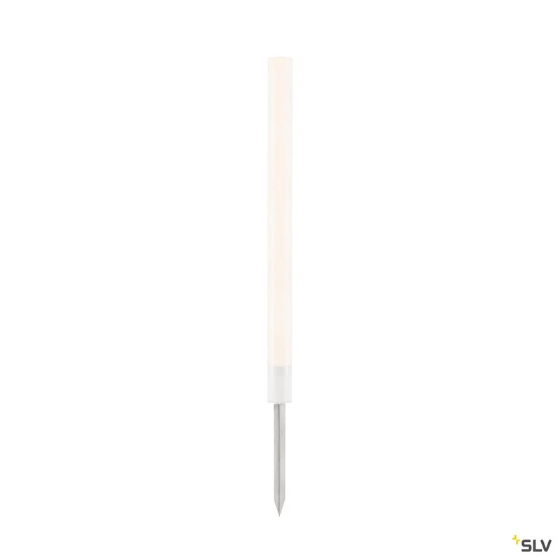SLV LIGHT PIPE, Wege- und Standleuchte, LED, 2700K, weiß, Ø/H 10/140 cm
