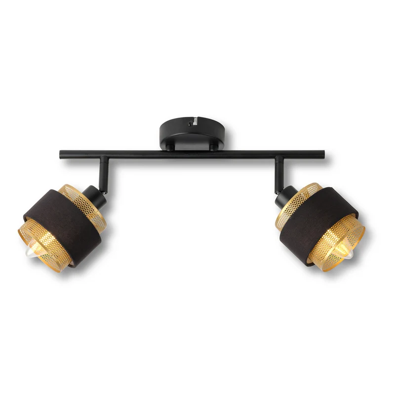 OSRAM DECOR Spot Hornet Deckenleuchte 2X2.8W, E14, 250lm, 2700K, Schwarz