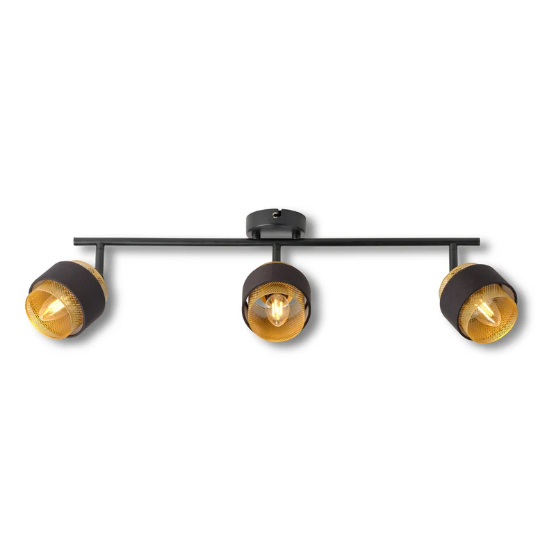 OSRAM DECOR Spot Hornet Deckenleuchte 3X2.8W, E14, 250lm, 2700K, Schwarz