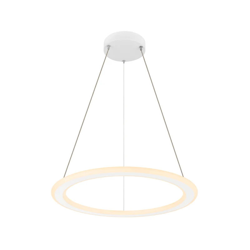 ONE FLAT PD, single, Pendelleuchte, Pendellänge 180 cm, 2700/3000 K, PHASE, weiß