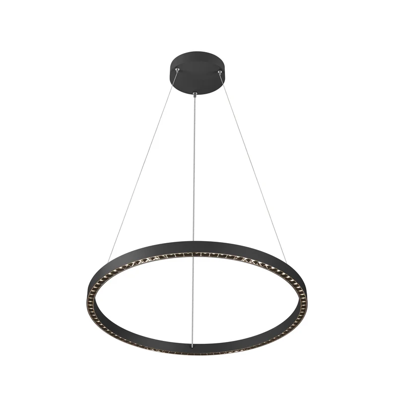 ONE CUBE, Pendelleuchte, 300 cm, 4000 K, DALI 2, Touch, schwarz