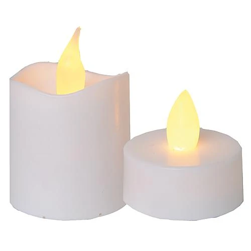 LED-Kerzenset 'Packy' 16tlg 067-32