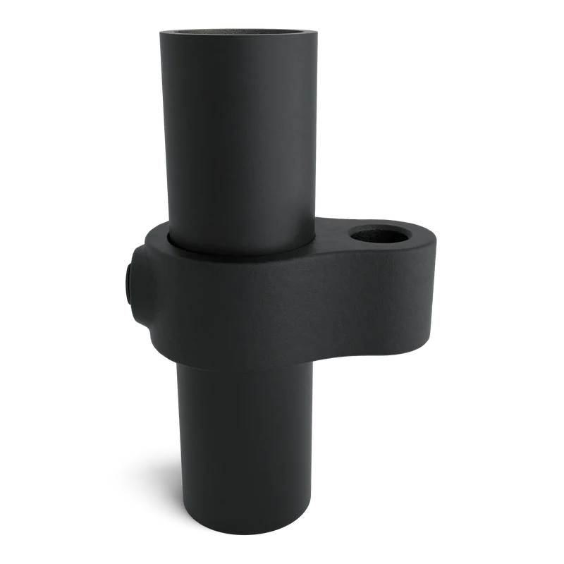 Stellringauge schwarz 42,4 mm