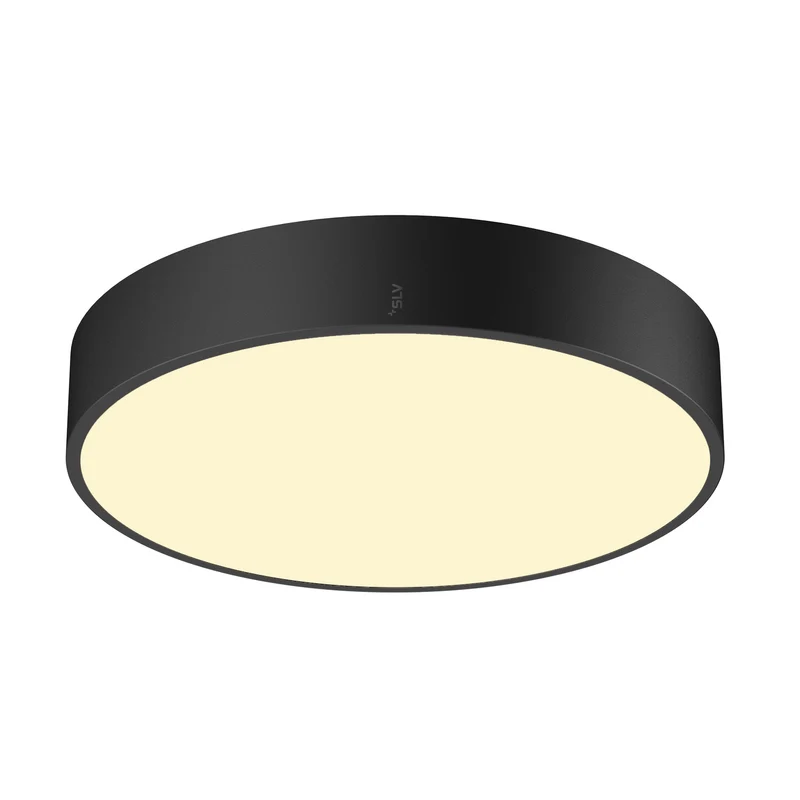 MEDO® PRO 40, Wand- und Deckenaufbauleuchte, rund, 3000/4000 K, 19 W, DALI, Touch, 110°, schwarz