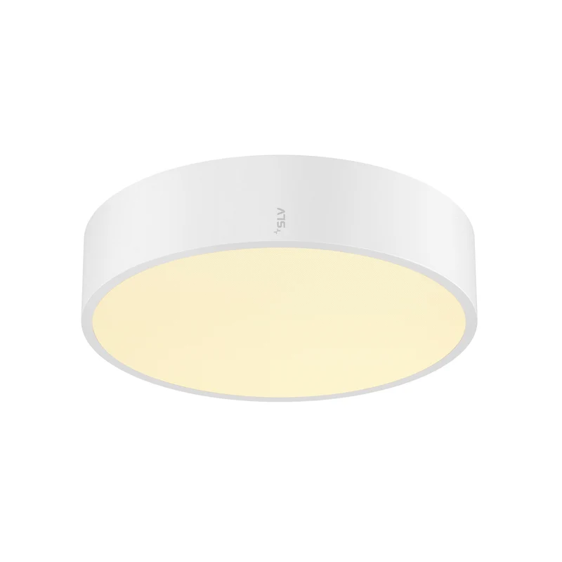 MEDO® PRO 30, Wand- und Deckenaufbauleuchte, rund, 3000/4000 K, 10 W, Phasenabschnitt, 70°, UGR <19, weiß