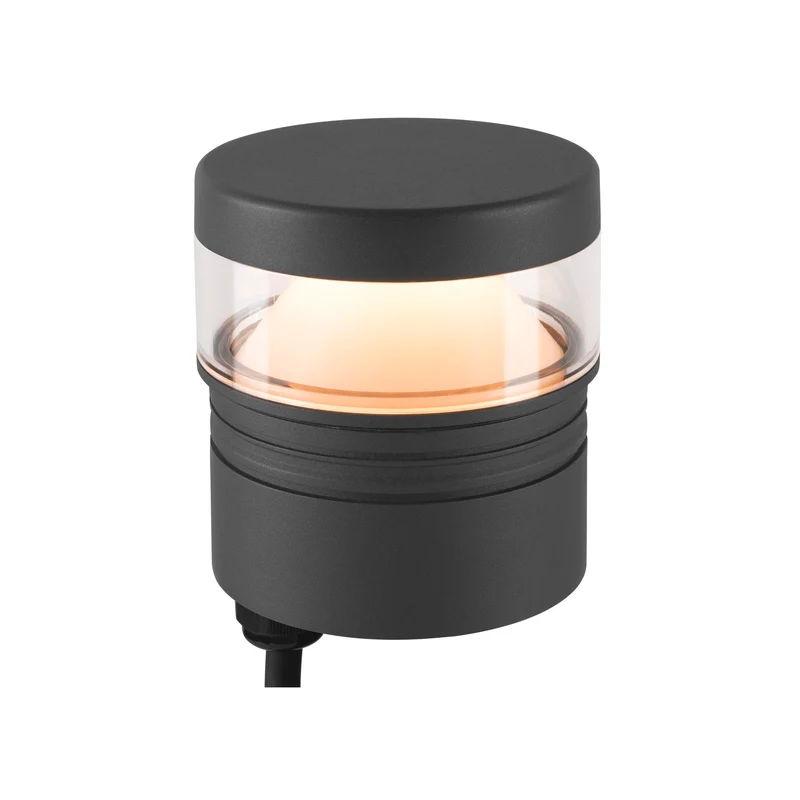 M-POL S Polehead 360°, entblendet, Leuchtenkopf, anthrazit, 10 W, 750 lm, 2700 K, CRI 80, DALI