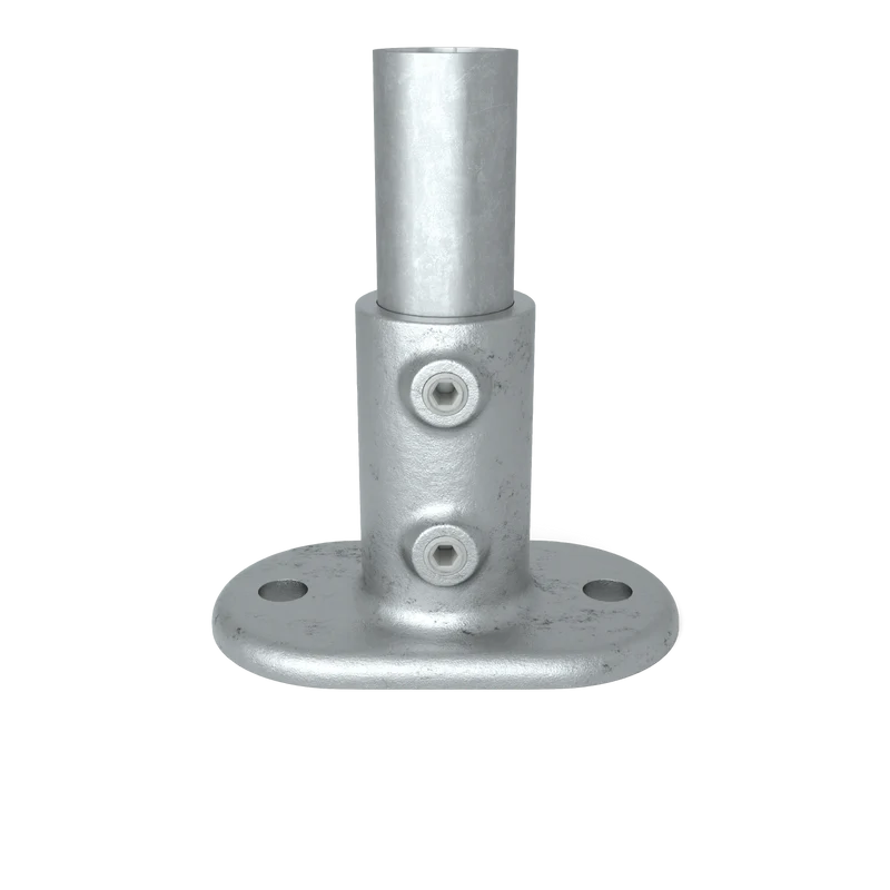 Fußplatte oval 33,7 mm