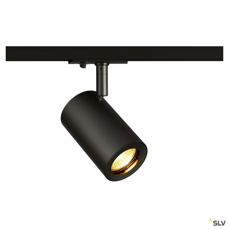SLV ENOLA_B TRACK SPOT, QPAR51, schwarz, 50W, inkl. 1P.-Adapter