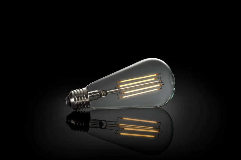 Konstsmide Leuchtmittel LED E27 klar 4W 450lm 2700K